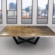 Solis solid wood dining table