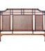 Palm Cove Rattan Wicker Queen Headboard